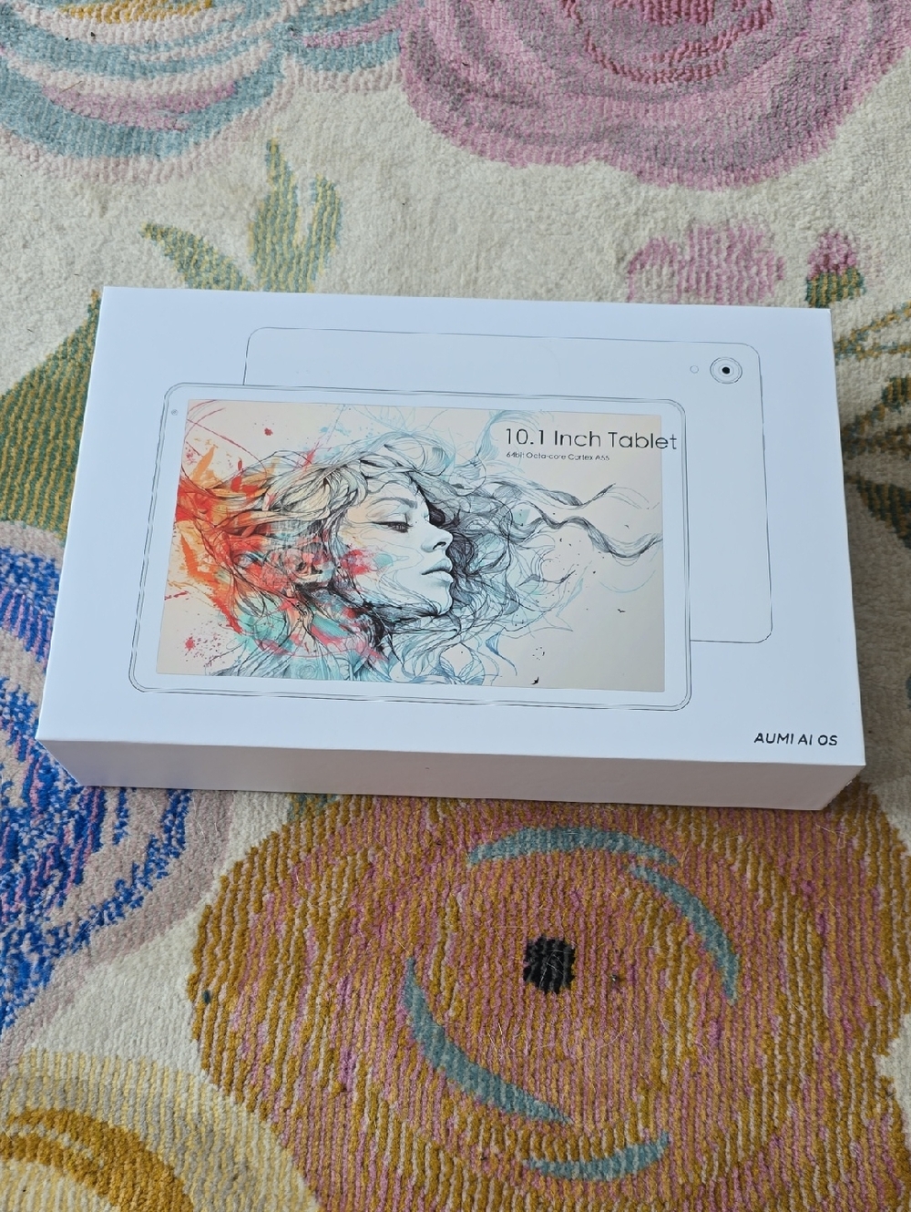10.1 Inch White Tablet - AI OS